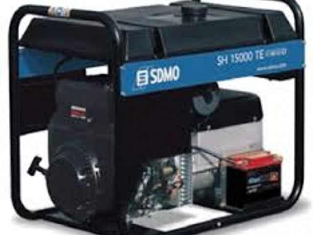 generator sdmo sh15000 te 10kw benzins 1ta