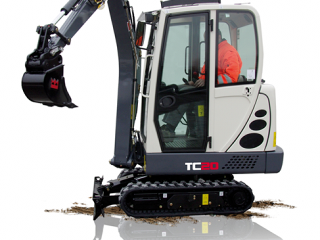 mini ekskavators terex tc 20 1zk