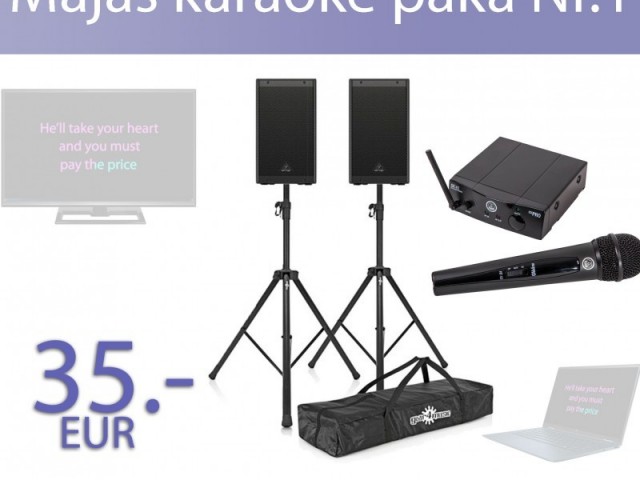 majas karaoke komplekts nr1 noma 26l