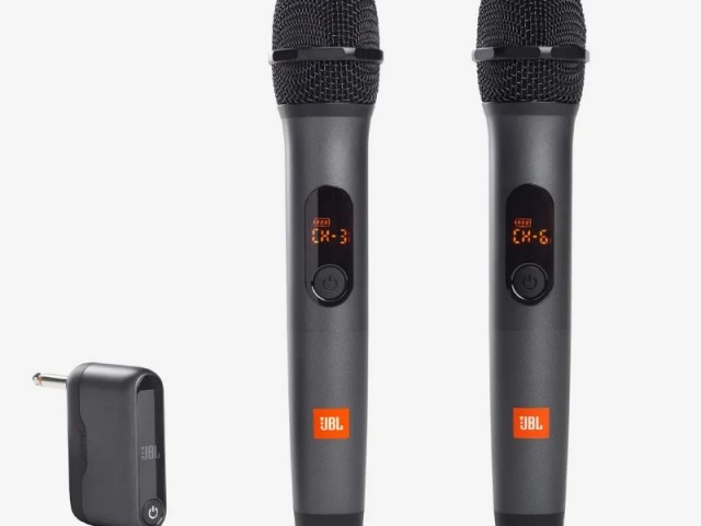 2 bezvadu jbl mikrofoni 2ds