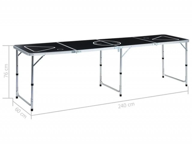 beerpong alus tenisa galds 2dv
