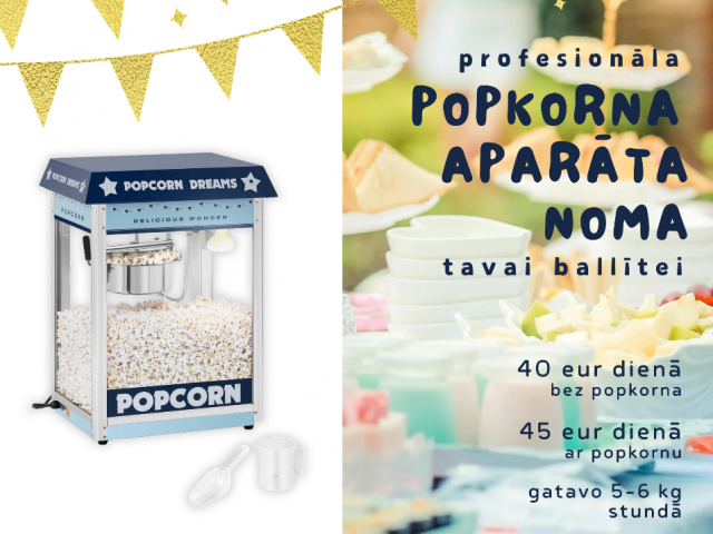 popkorna aparats 2cg
