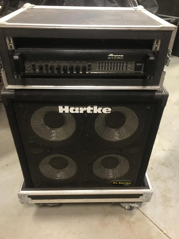 Ampeg STV-3PRO + HARTKE 410 kabinets