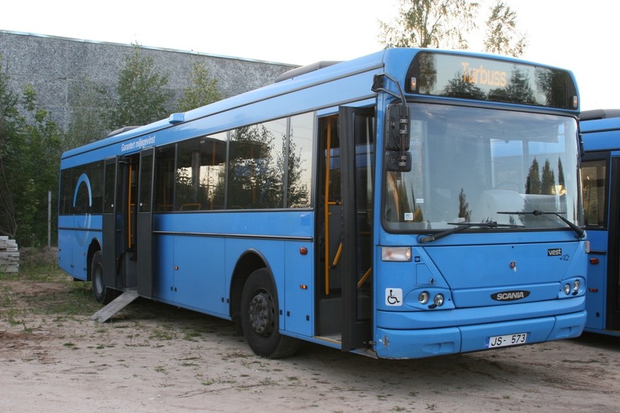 SCANIA  autobuss (45 pasaž. vietas + 35)
