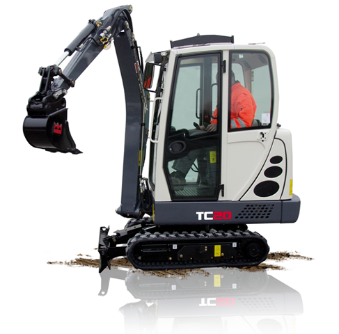 Mini ekskavators TEREX TC 20