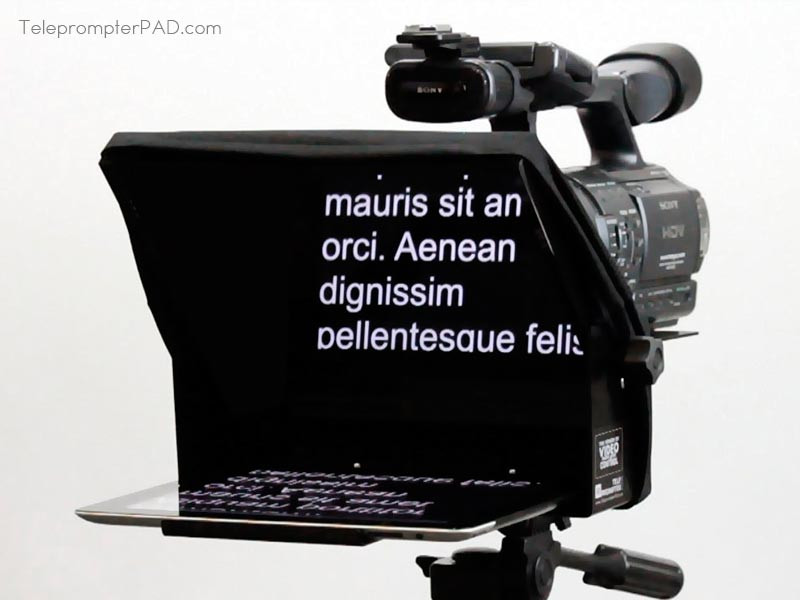 Teleprompter for iPad/smart-phone 10" noma