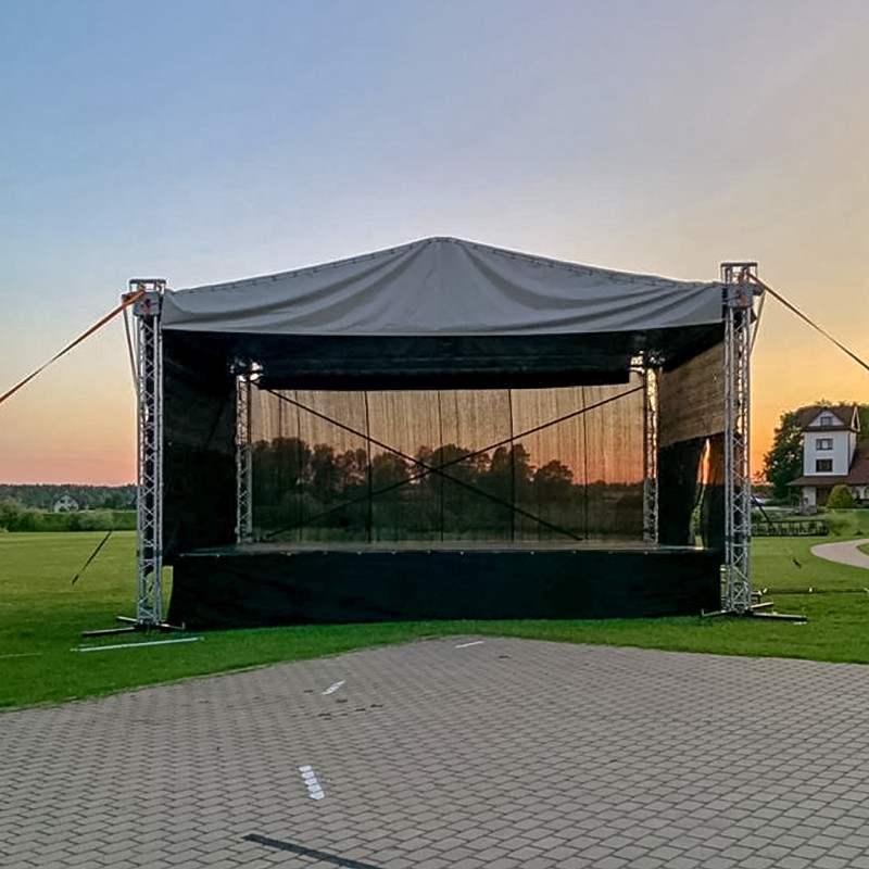 VIDĒJĀ PASĀKUMU SKATUVE, 6X8 M KOMPLEKTS