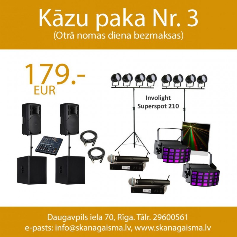 KĀZU PAKA NR. 3 | KOMPLEKTS | NOMA