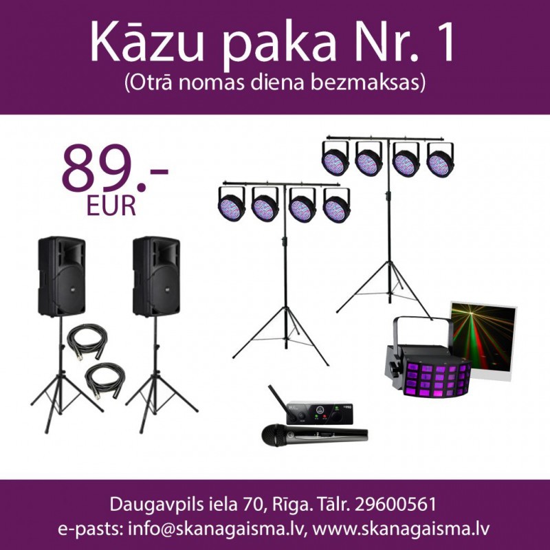 KĀZU PAKA NR. 1 | KOMPLEKTS | NOMA