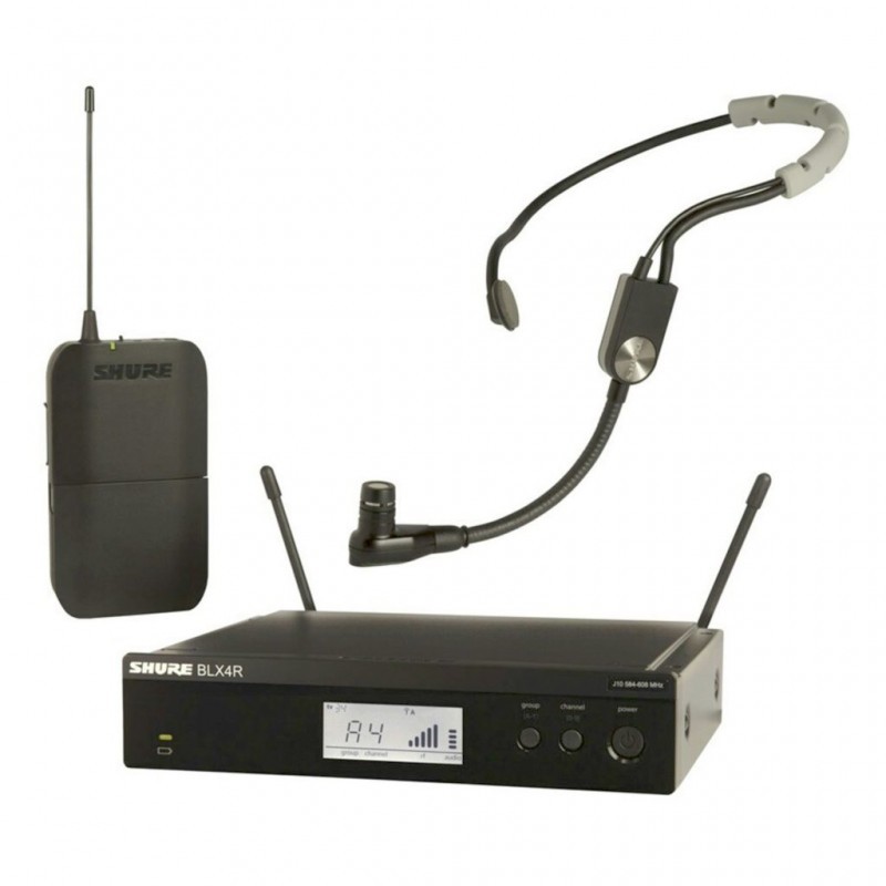 BEZVADU GALVAS MIKROFONS SHURE BLX4R