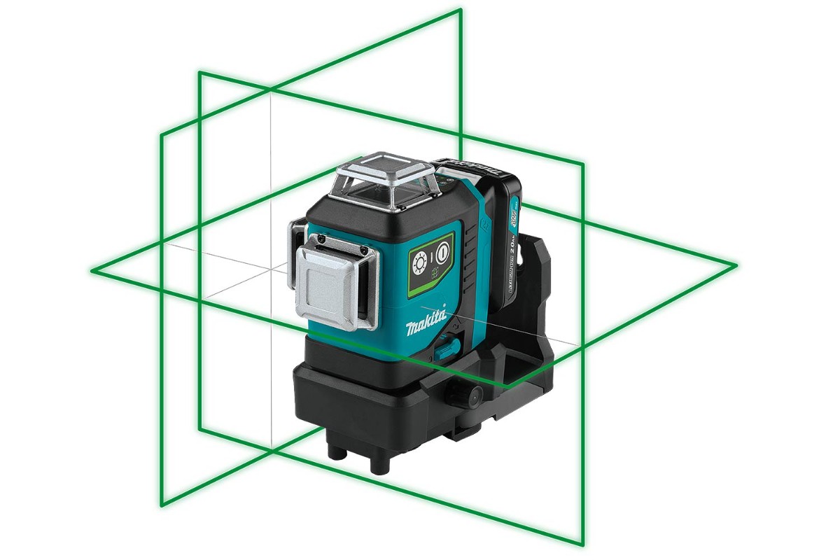 Multilīniju lāzera Makita SK700GD noma.