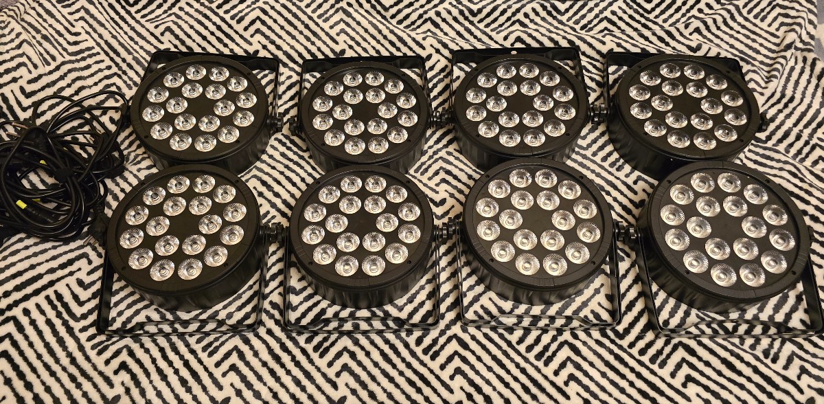 Led PAR 12*18W RGBW noma